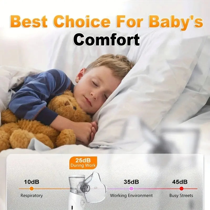 Smart Office USB Charging Portable Handheld Humidifier  Ultra-silent Air Moisturizer With Fog Output For Home, Office And Travel