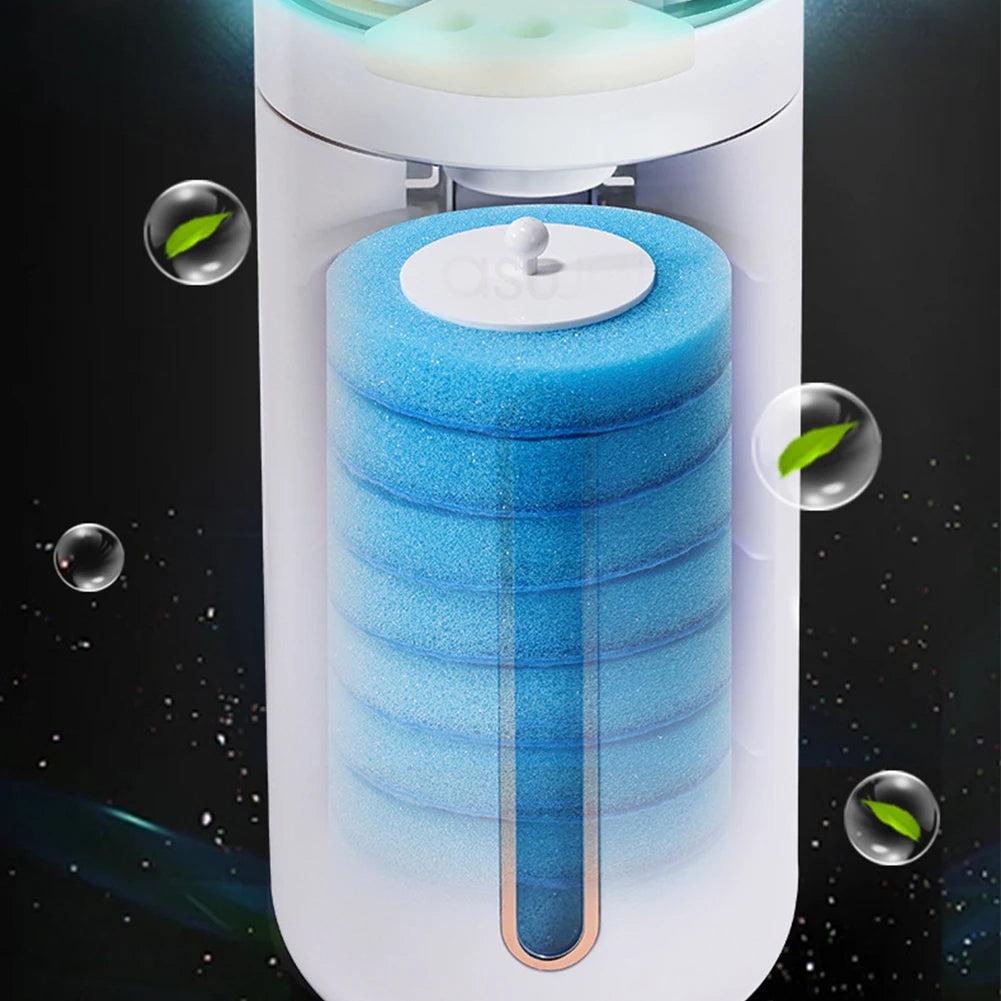Disposable Aromatherapy Toilet Cleaner Wall-mounted Toilet Bowl Cleaner Brush Long Handle Ergonomics Bathroom Cleaning Tools