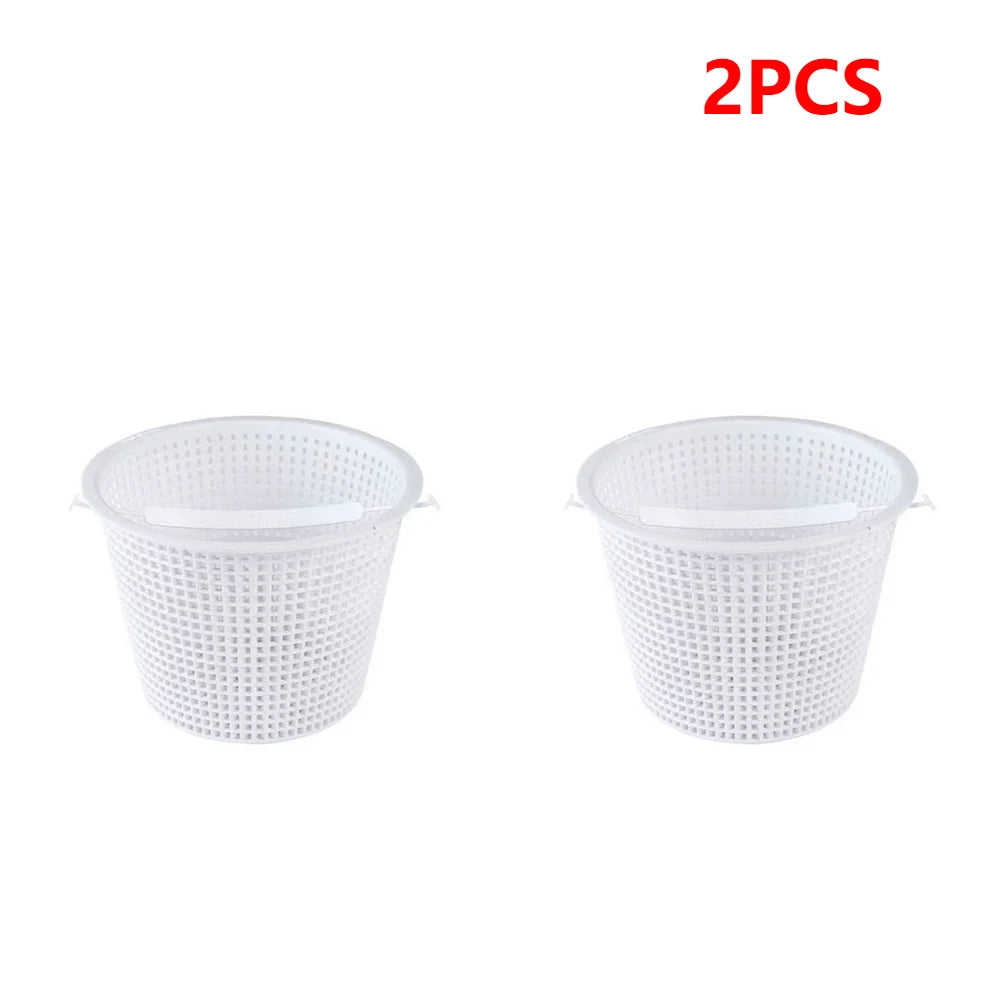 Skimmer Replacement Basket Remove Leaves Debris 8Inch Top 5.5Inch Bottom 5Inch Deep for Swimming Pool Cleaning Tools Accessories