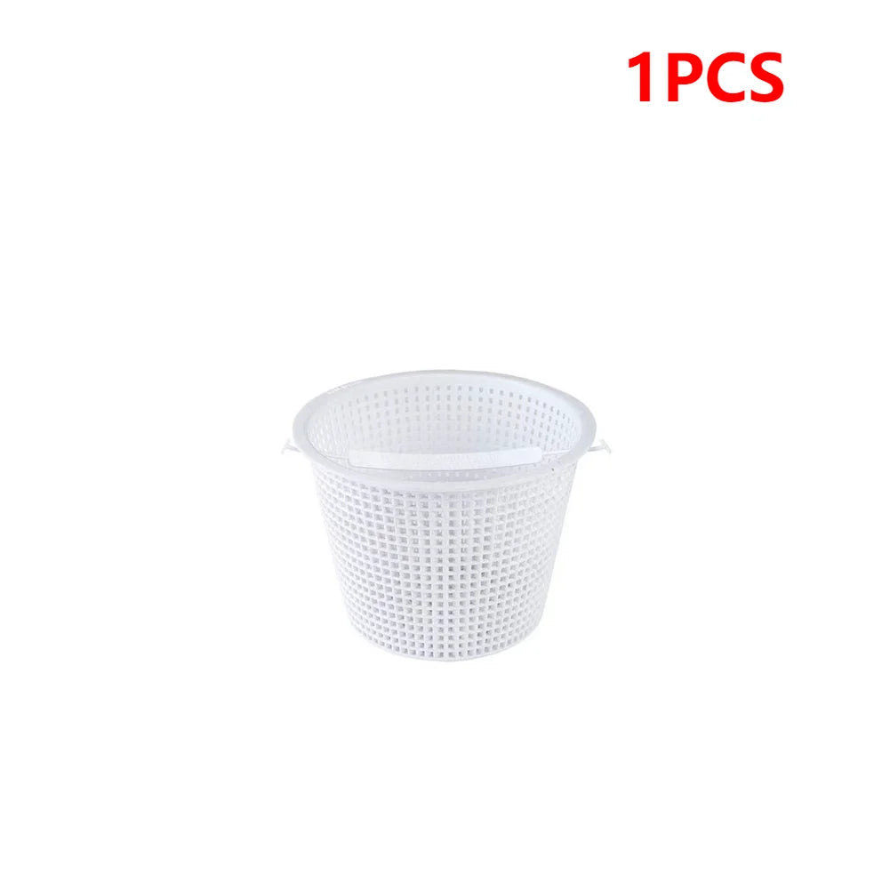 Skimmer Replacement Basket Remove Leaves Debris 8Inch Top 5.5Inch Bottom 5Inch Deep for Swimming Pool Cleaning Tools Accessories