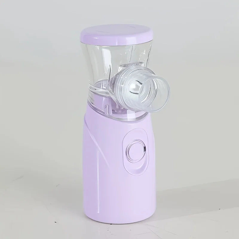 NES USB Charging Portable Handheld Humidifier - Ultra-silent Air Moisturizer With Fog Output For Home, Office And Travel