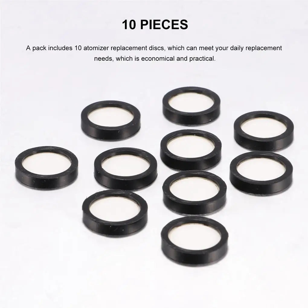 10pcs Fogger Replacement Discs Corrosion-Resistant Sheets Ultrasonic Disc Fogger Replacement Disk Humidifier Accessories