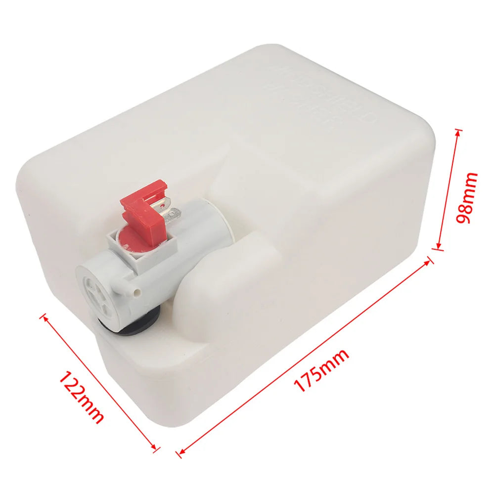 Universal Car Windshield Washer Bottle 12V 1.5L Wiper Systems Reservoir Windscreen Washer Pump Fluid Tank Car Cleaning Tools