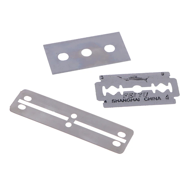 Aquarium Algae Remover Scraper Blade Metal Replacement Blades algae removal Fish Tank Aquatic Water Plant Grass Cleaning Tools