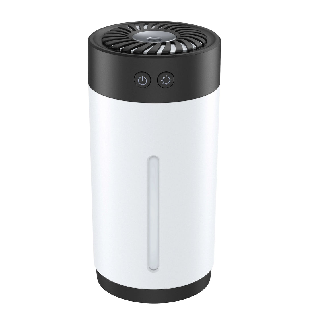300ml Mini Ultrasonic USB Humidifier with 7 Colors LED Light Dual Mist Modes Whisper-Quiet Operation & Automatic Shut-Off