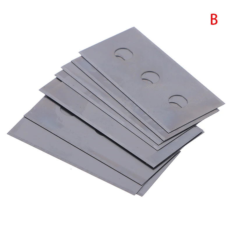 Aquarium Algae Remover Scraper Blade Metal Replacement Blades algae removal Fish Tank Aquatic Water Plant Grass Cleaning Tools